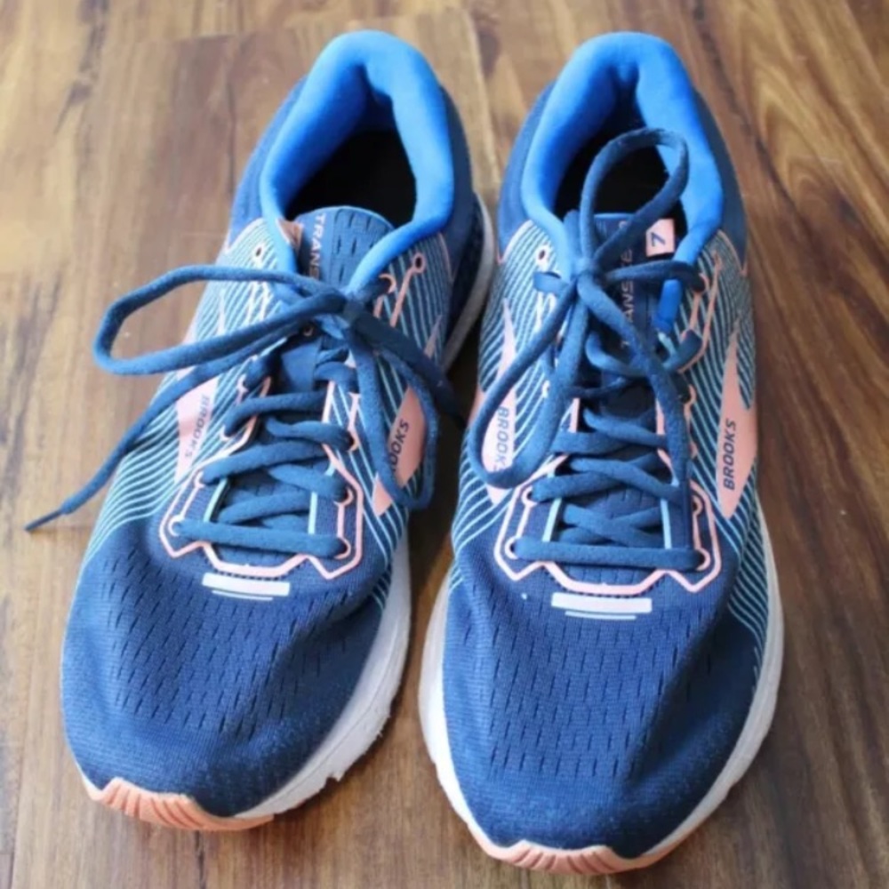 Brooks Transcend Blue Women's Size 9.5 1203191B480.